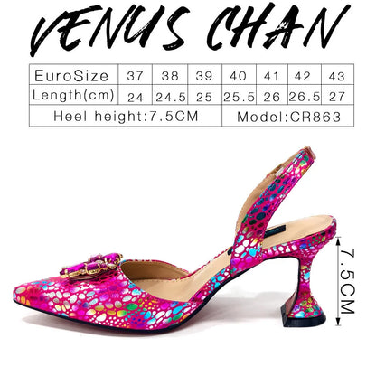 Moonlight view of the yellow crystal high heel and bag set, capturing the essence of luxury fashion for women.