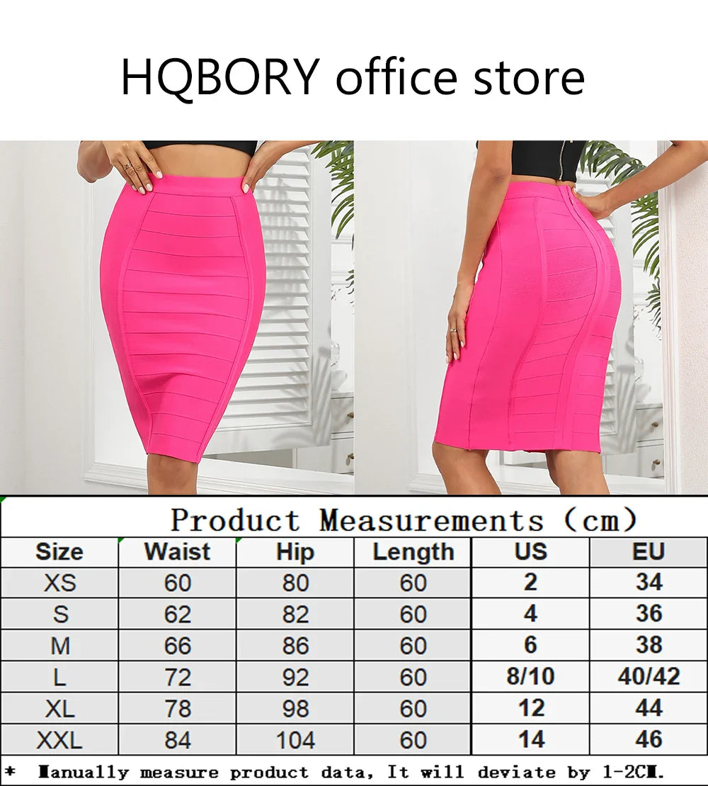 HQBORY Women's High Waist Nude Pencil Skirt, a timeless piece that combines elegance and comfort, suitable for all seasons.