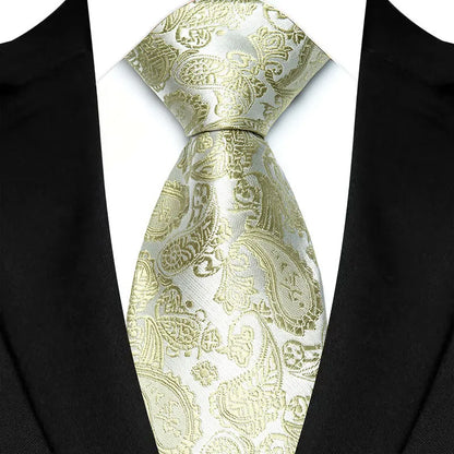 Luxury 8CM necktie featuring an exquisite green and blue plaid design, perfect for refined men's fashion.
