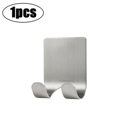 Sleek design of a stainless steel razor holder, emphasizing eco-friendly materials and wall-mounted convenience in an upscale bathroom setting.