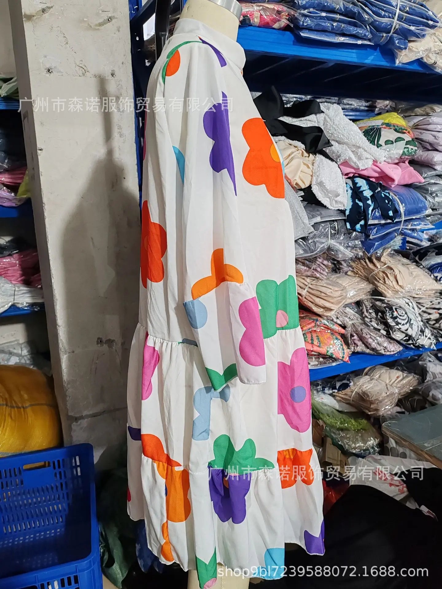 Fashion-forward women's autumn jumpsuit designed for comfort with slight stretch and a trendy swing style.