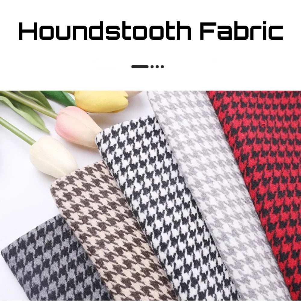 Model wearing a stylish men's white houndstooth jacket at a sophisticated wedding event, illustrating elegant fashion choices.