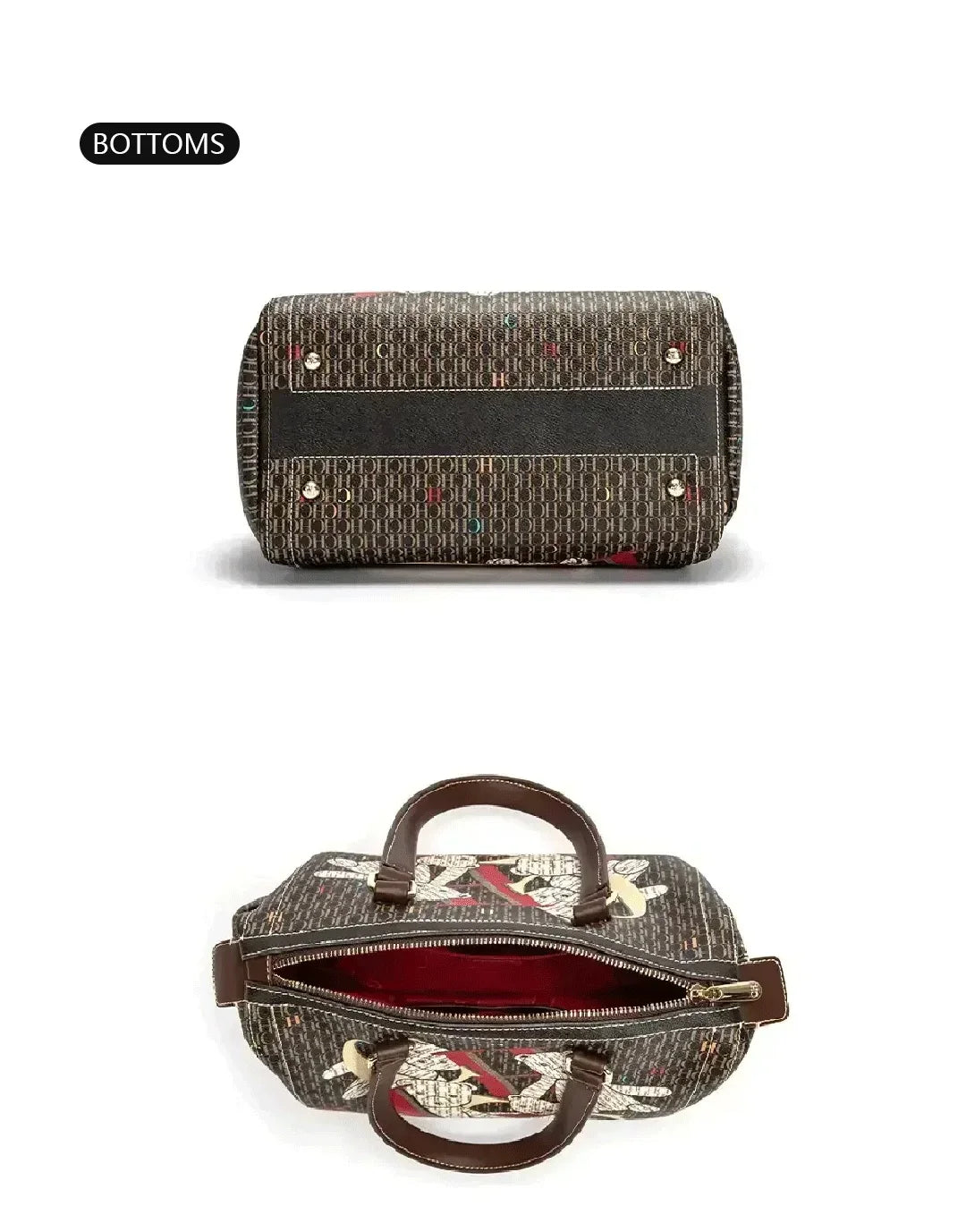 Chic crossbody bag designed for women, showcasing vibrant patterns and a sophisticated style ideal for urban commuting.