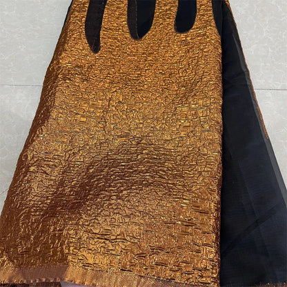 Opulent lace fabric for bridal gowns, showcasing a combination of breathability and elegance, perfect for high-end fashion.