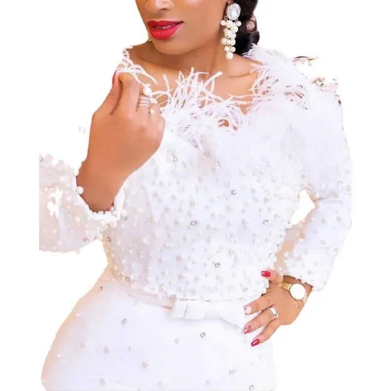 Elegant off-shoulder bodycon midi dress for women, featuring a sexy slash neck and high waist design, perfect for sophisticated summer occasions.