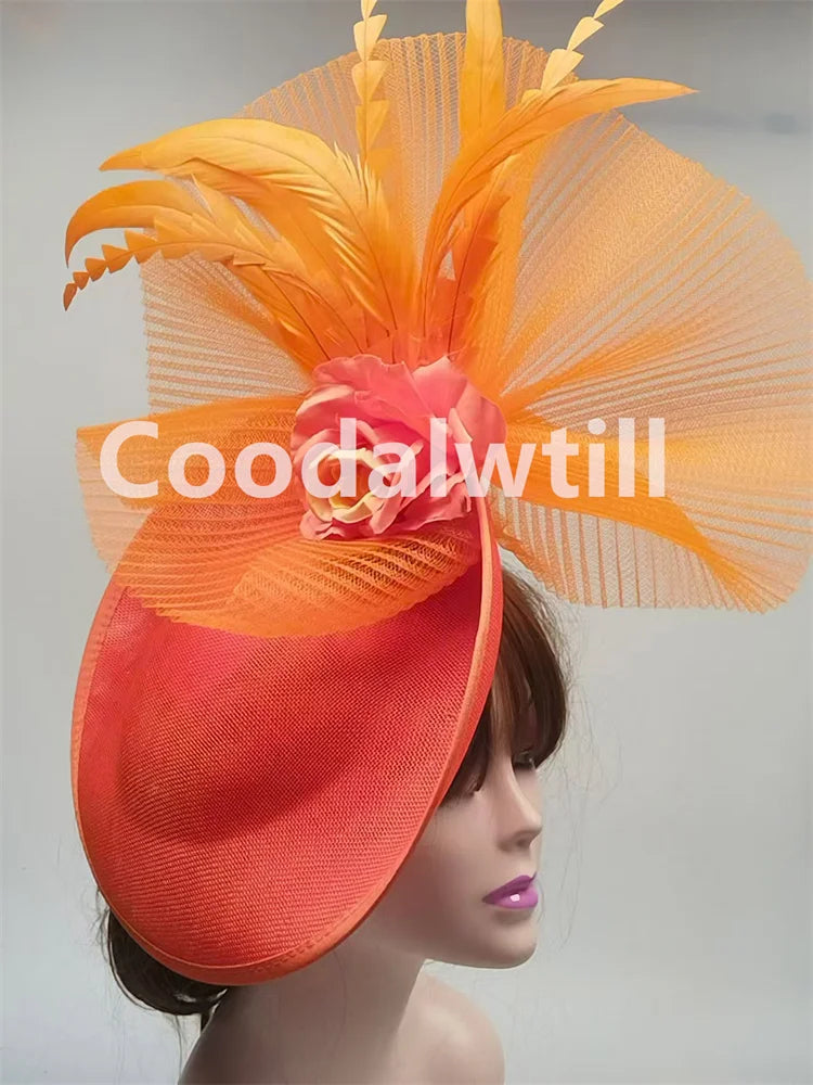 Fashion-forward pillbox cap adorned with beautiful flowers, exemplifying elegance for formal events and festive celebrations.