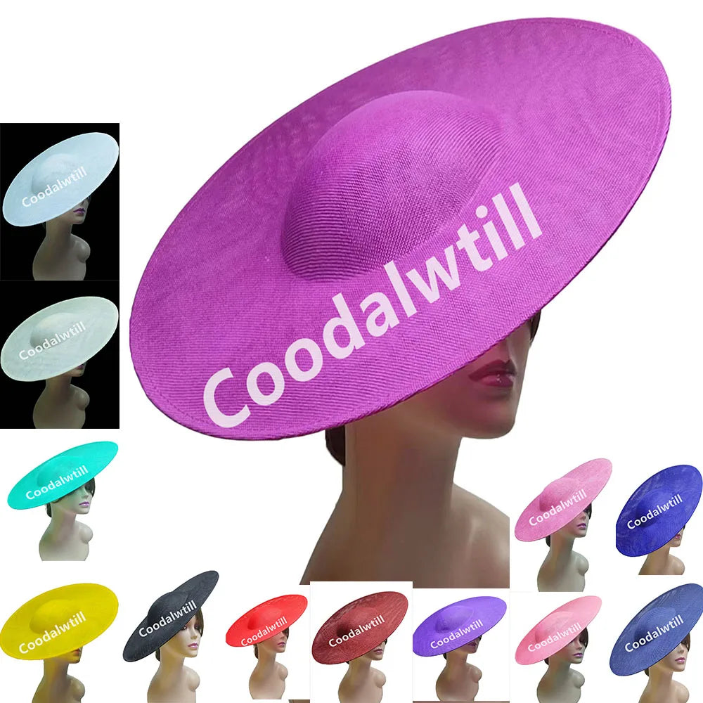 High-quality 40CM fashion fascinator headpiece base for women, suitable for various occasions including weddings, races, and formal gatherings.