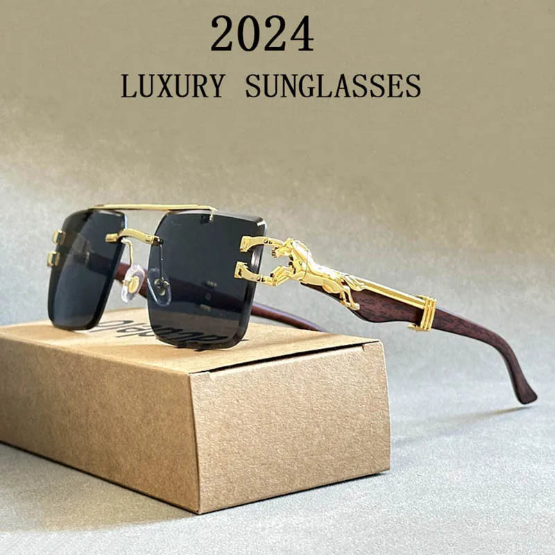 Elegant reflective gradient lenses of luxury sunglasses designed for ultimate UV protection and fashionable wear for men and women.