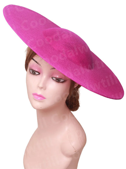 Premium quality fascinators base, made in Mainland China, ideal for creating exquisite wedding hats and women’s fashion accessories.