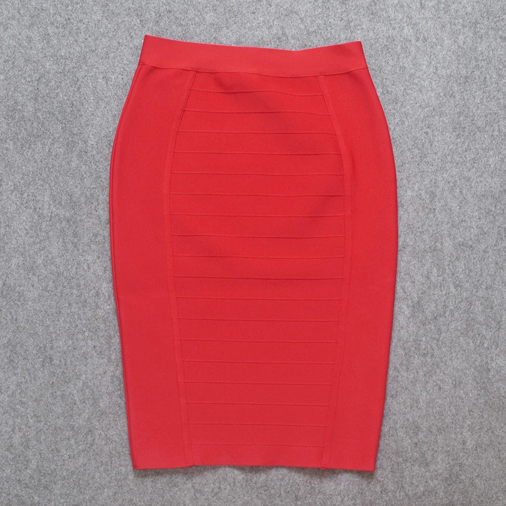 Refined and tailored HQBORY Women’s knee-length pencil skirt, offering a flattering slim fit and sophisticated styling for discerning women.