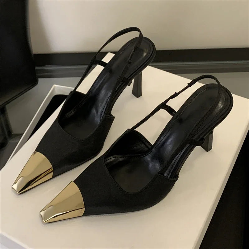 Stylish Eilyken women pumps with elegant thin heels, embodying modern sophistication and comfort for special occasions.