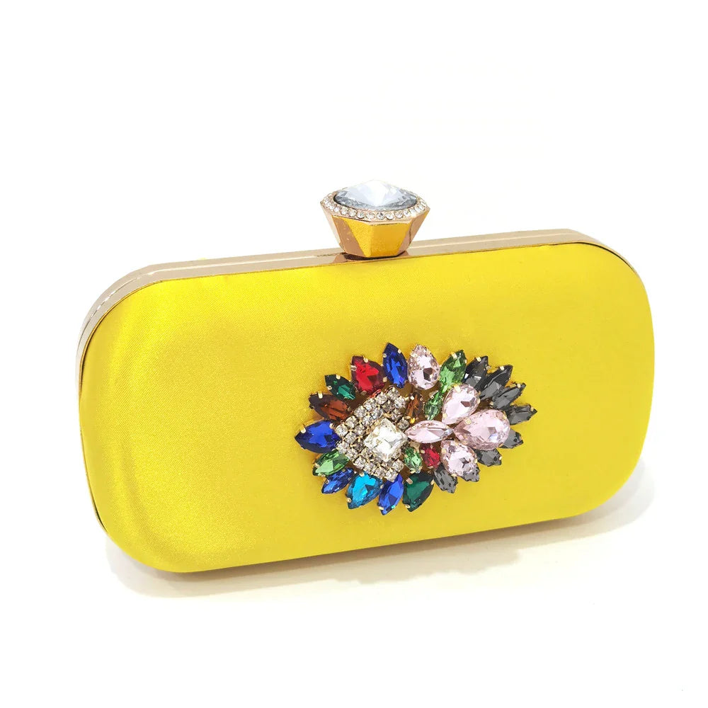 Women’s party shoes in yellow with round toe and plush silk upper, designed for ultimate comfort and luxury on special occasions.