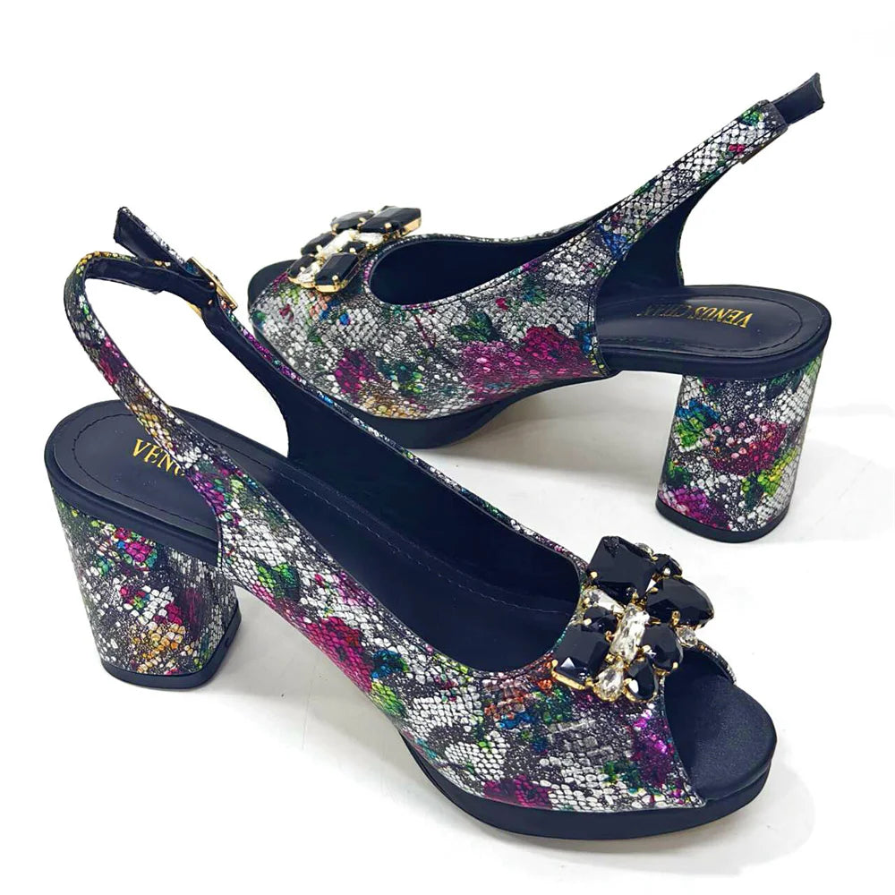 Beautifully crafted spike heel sandals in gold, ideal for accentuating women's evening and party outfits.