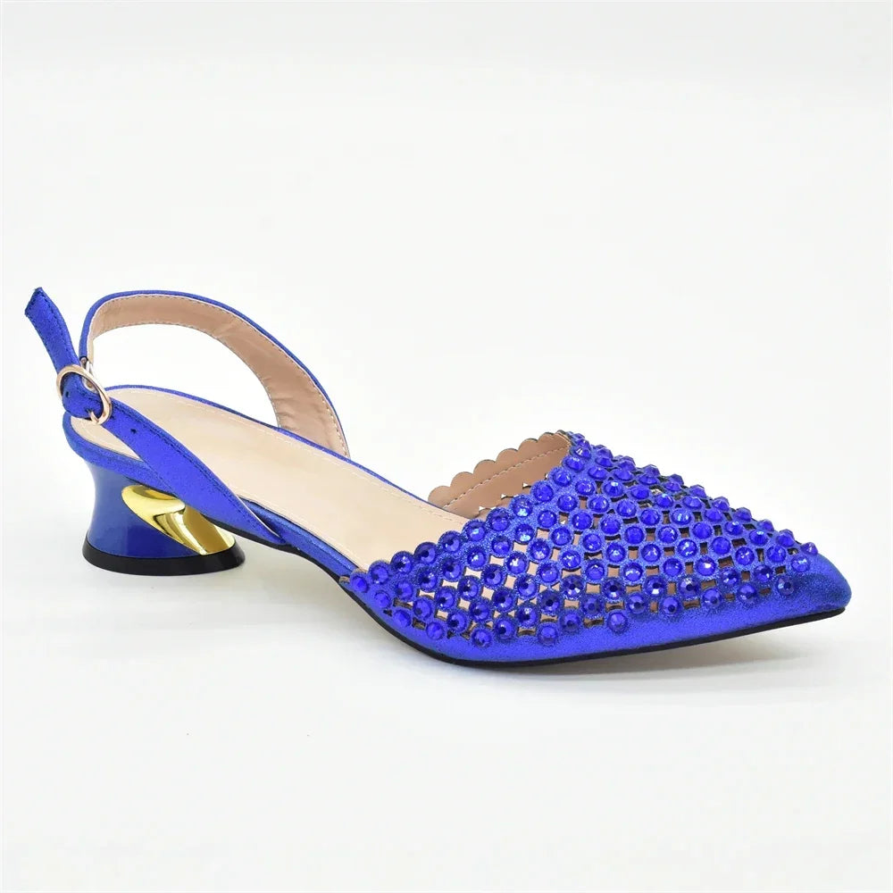 Versatile Luxury Italian Pumps available in stunning Gold, designed to elevate any outfit, from Hot Trends Area.