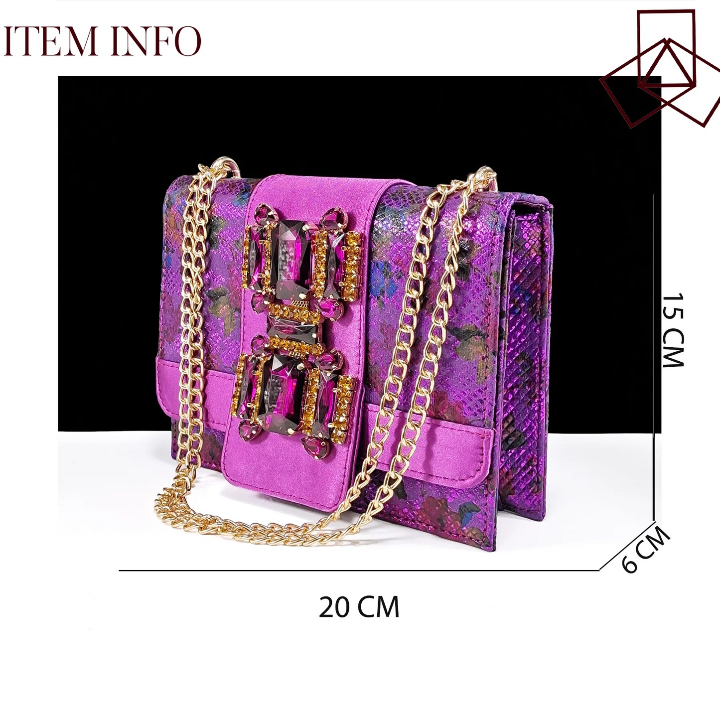 Stylish women's slip-on heels in purple, featuring exquisite rhinestone details, ideal for wedding occasions.