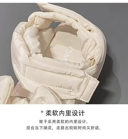 Fashion-forward butterfly-knot sandals for women, showcasing a perfect blend of style and comfort for casual occasions.