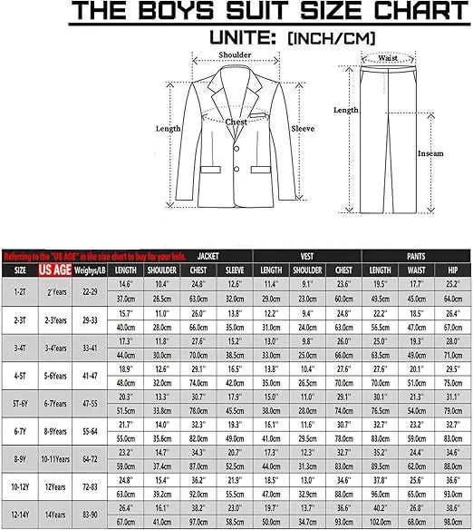 Premium boys baptism photography suit ensemble featuring a flattering V-neck collar and single-breasted design, aged 7-13, ideal for special occasions.