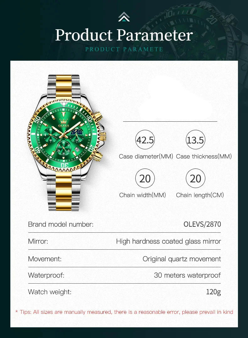 Stylish quartz wristwatch with round face and hardlex dial, perfect for formal and casual occasions