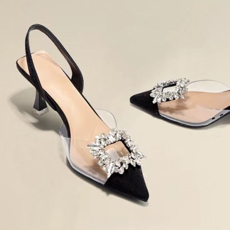 Sophisticated BCEBYL women’s high heel pumps ideal for adding a touch of luxury to party outfits.