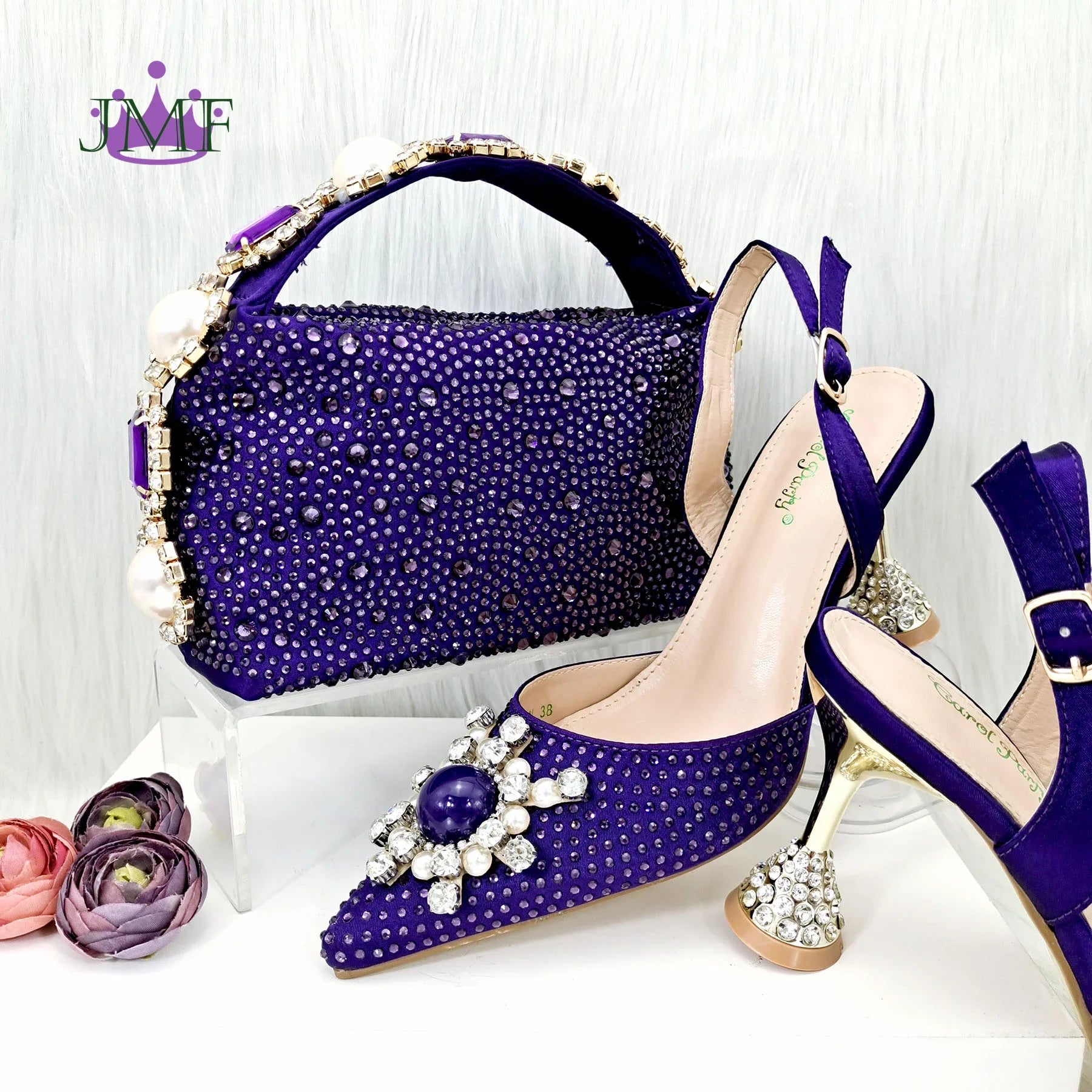 Trendy blue women's sandals featuring a pointed toe design, ideal for adding a touch of glamour to any spring or summer outfit.