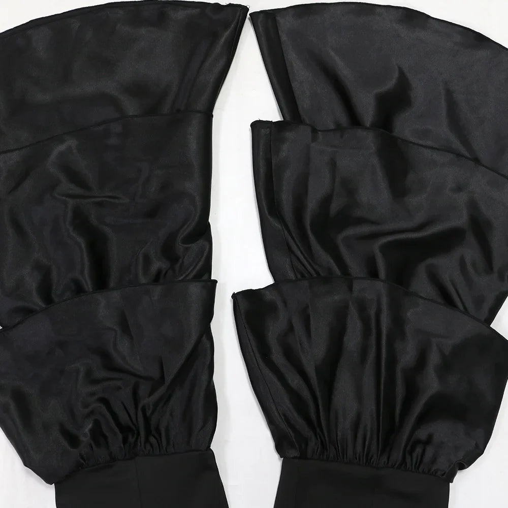 Stylish jumpsuit showcasing a mid waist type, designed for modern women with an appreciation for elegance.