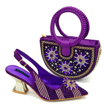 Chic and stylish evening clutch bag for women, expertly crafted for a perfect match with elegant party shoes.