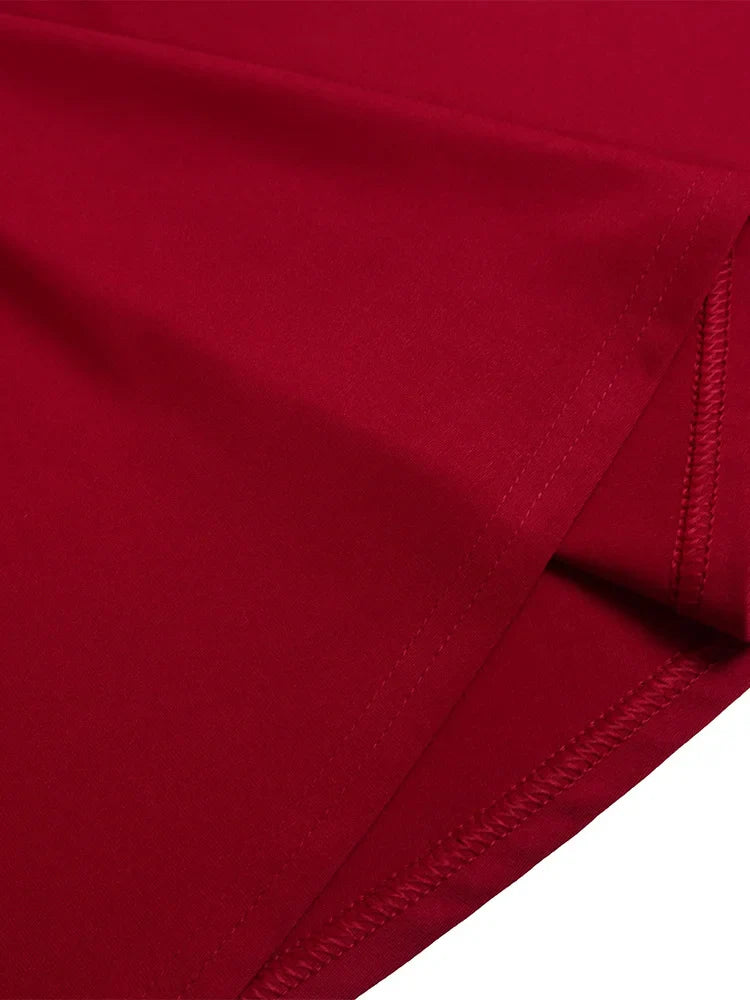 Back view of Wmstar Plus Size Women's African Dress highlighting knee-length silhouette and soft polyester fabric, blending comfort with elegance.