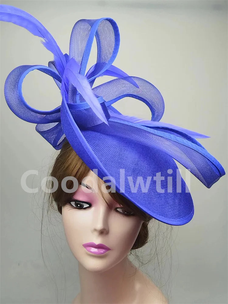 Elegant grey fascinator pillbox cap for women, perfect headpiece for weddings and formal occasions.