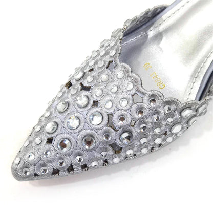 Glamorous Venus Chan shoes and handbag set, perfect for women seeking luxurious attire for special occasions.