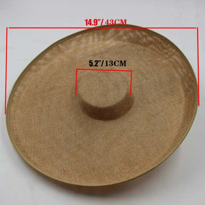 Chic 42CM fascinator headwear designed for women, showcasing exquisite craftsmanship for high-class events.