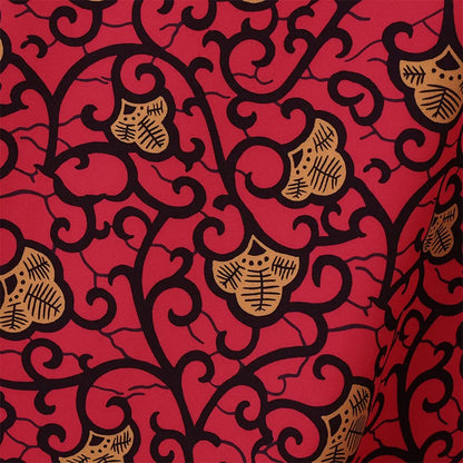 Fashion-forward Women's Maxi Dress with vibrant prints, embodying an indie folk style, ideal for all seasons.