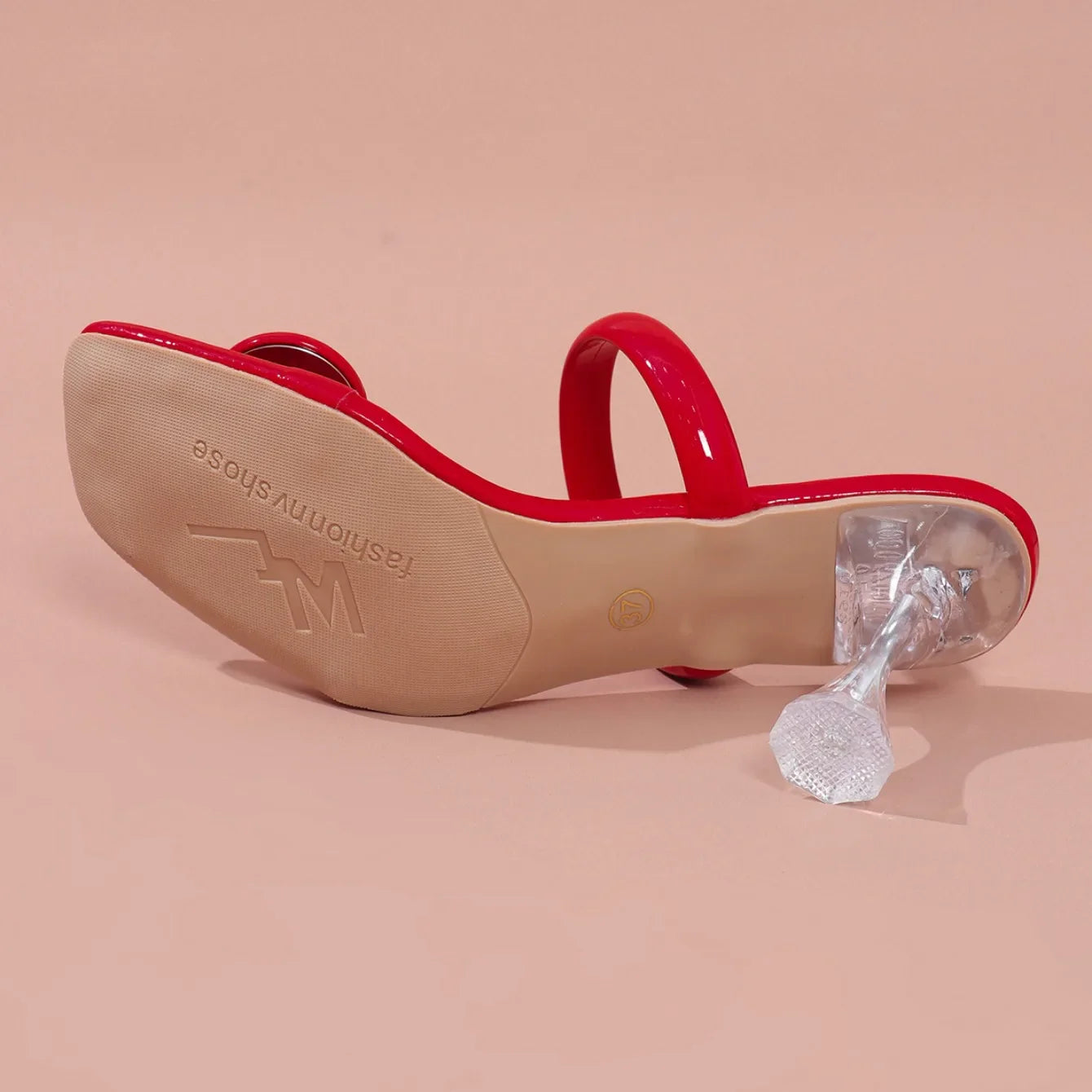 Chic and stylish high heel sandals featuring a delicate buckle strap design, ideal for dressy summer occasions.