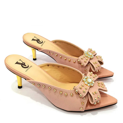 Fashion-forward women's high heeled shoes crafted from premium PU materials, showcasing a sleek design with an exquisite finish.