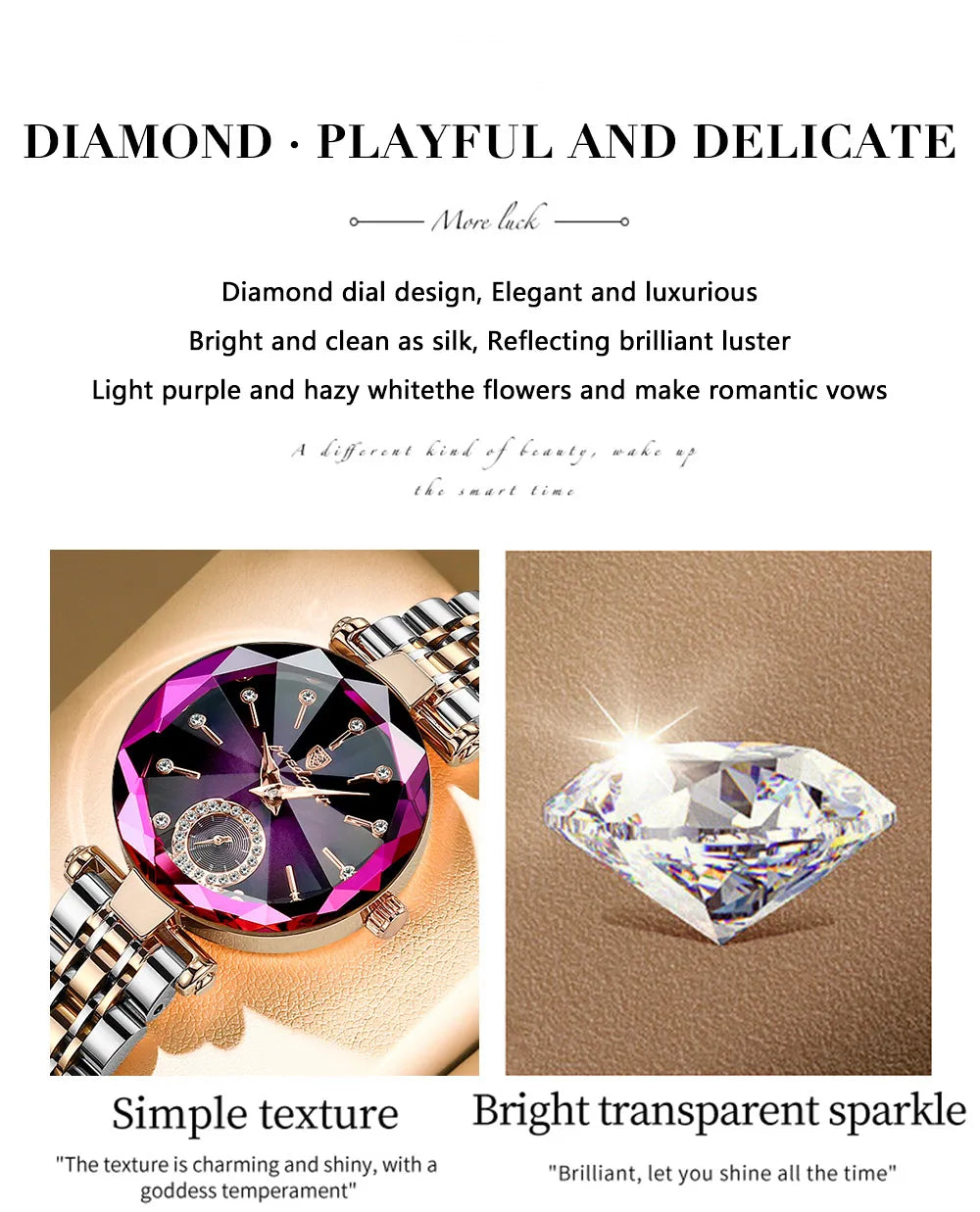 Elegant stainless steel ladies wristwatch, showcasing a minimalist design with a quartz movement and water resistance, perfect for a sophisticated look.