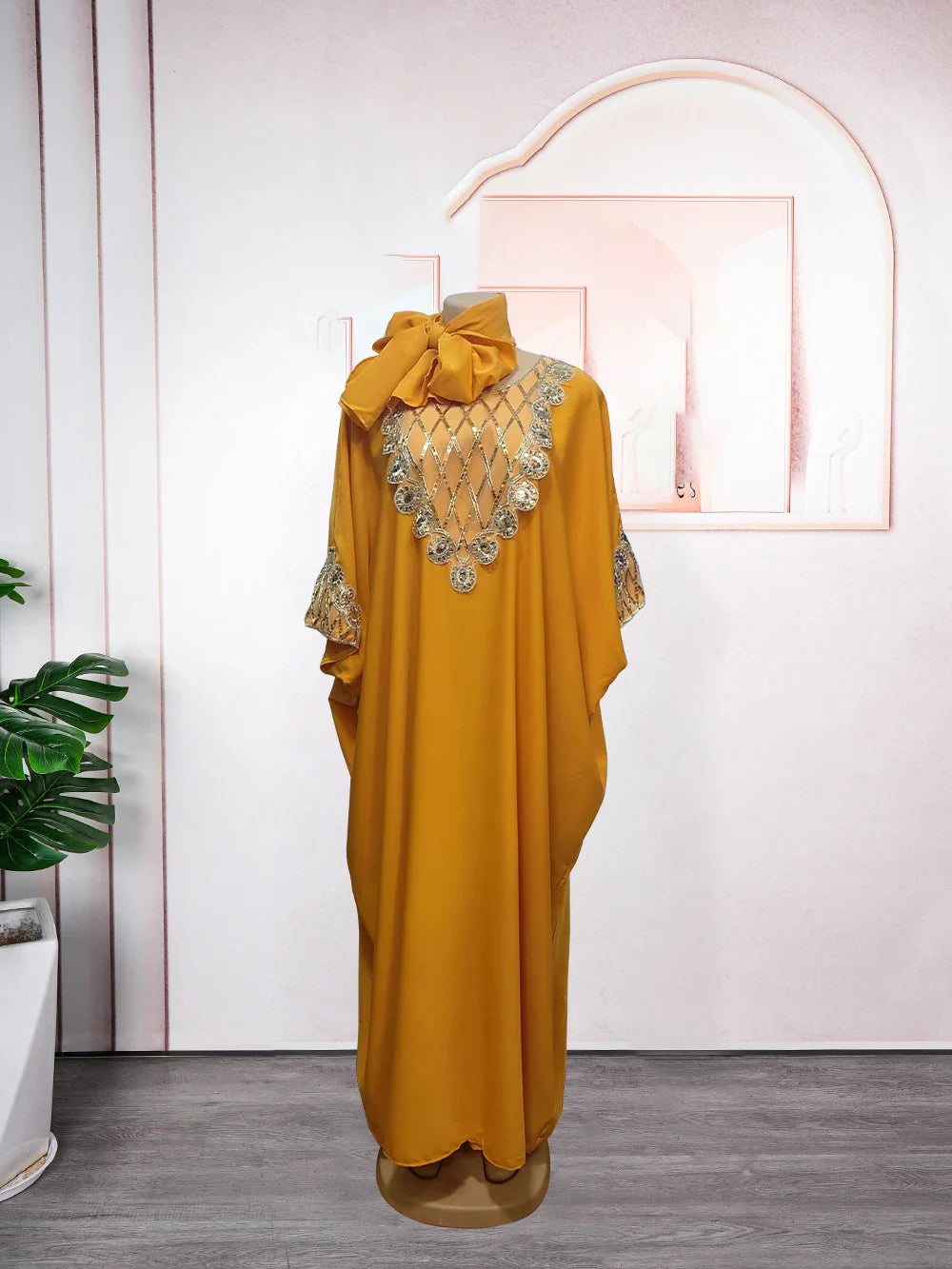 Sophisticated African traditional clothing for women, featuring a unique design and high-quality fabric, perfect for all formal occasions.