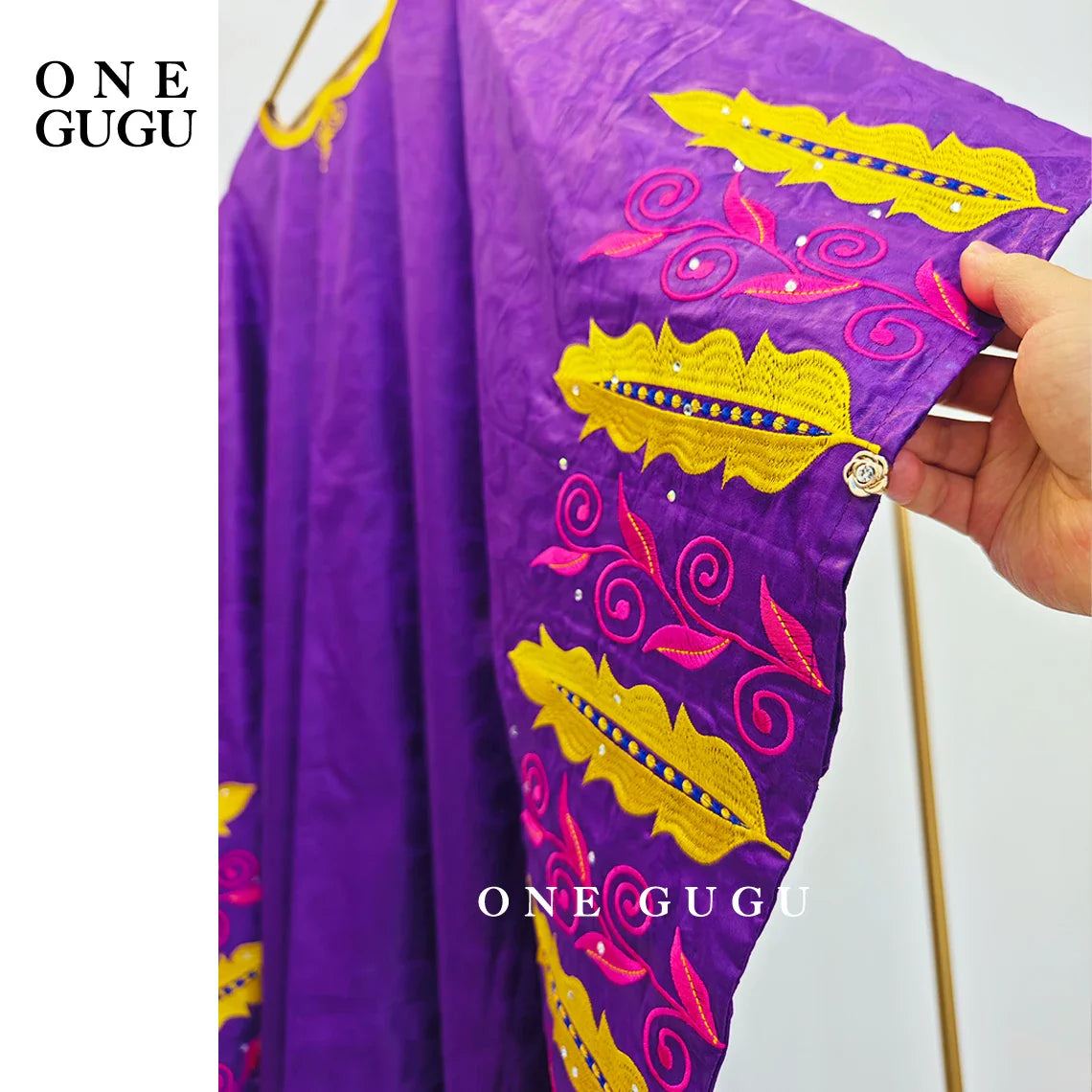 Luxury Royal Blue African Bazin Riche Boubou Dress for women, featuring intricate embroidery and a pullover design, perfect for Nigerian weddings and elegant parties.