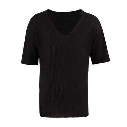 Luxurious men's short sleeve casual tops, designed for comfort and style, available in an array of chic colours.