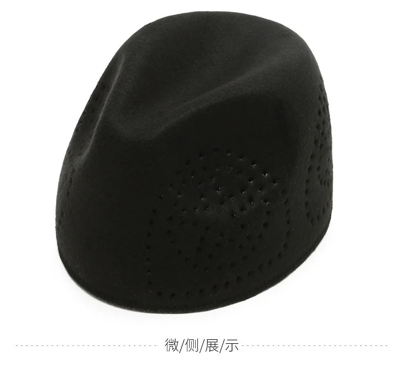 Fashion-forward Eid prayer cap in a unique design, crafted for men and women, embodying luxury and charm for festive occasions.