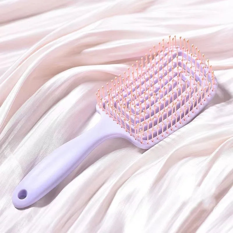High-quality Elastic Massage Comb, an essential tool for effortless hair styling and pampering scalp treatment.
