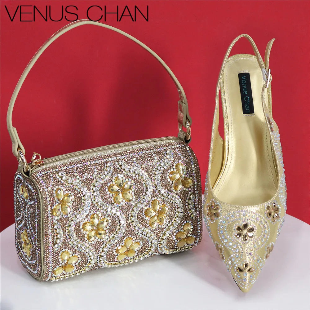 Stylish high heels showcasing a pointed toe design and spike heels, in a radiant fuchsia colour, embodying sophisticated fashion for women's formal attire.