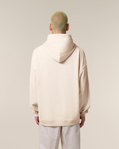 Chic and comfy oversized hoodie for both men and women, made from thick organic fabric for superior warmth and style.