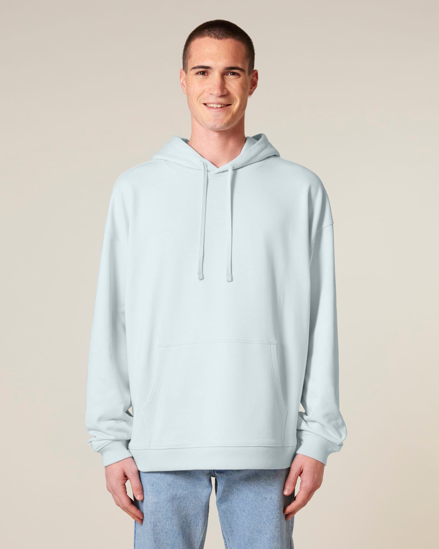 Sumptuous heavyweight oversized hoodie, perfect for a laid-back lifestyle, featuring eco-friendly materials and an elegant design.