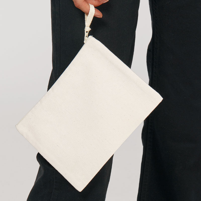 Elegant woven pencil case in a stylish design, perfect for chic organisation of office and school essentials by Earth Wardrobe.