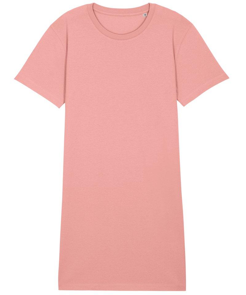 Luxurious Eco-Friendly Organic Cotton T-Shirt Dress for Women, showcasing a chic casual style.