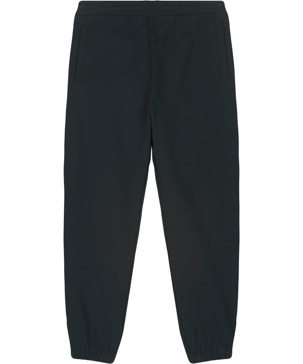Elegant unisex sweatpants made from premium organic cotton, showcasing a relaxed fit and available in sizes XXS to 3XL, perfect for year-round comfort and style.