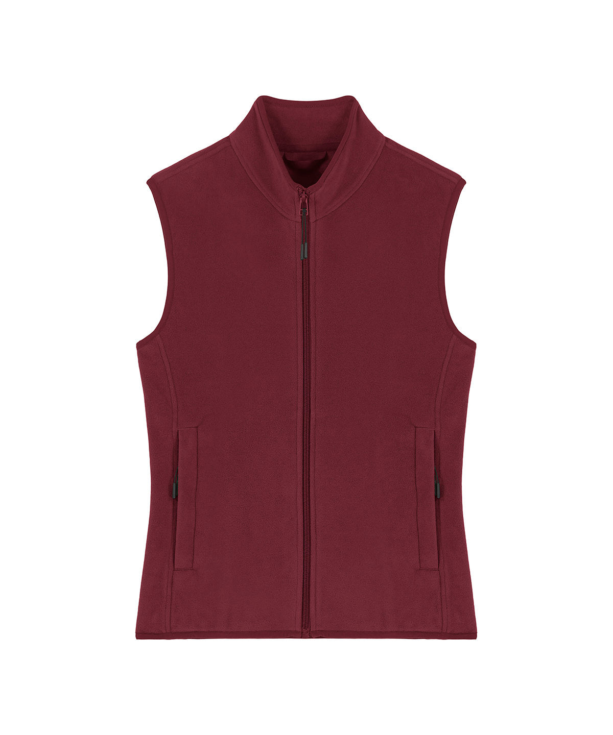 Elegant Women's Recycled Fleece Bodywarmer in a modern fit, showcasing luxurious softness and sustainable materials.