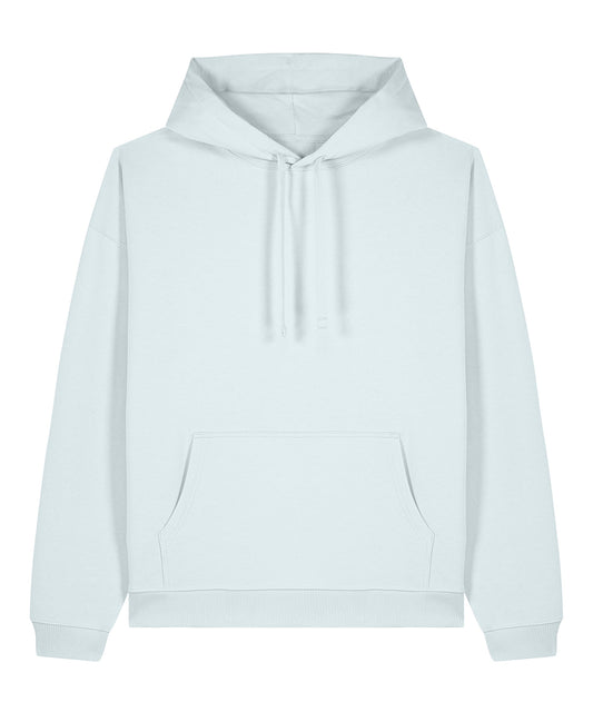Elegant display of a unisex oversized hoodie, showcasing its superior comfort and stylish design in a rich, organic cotton.