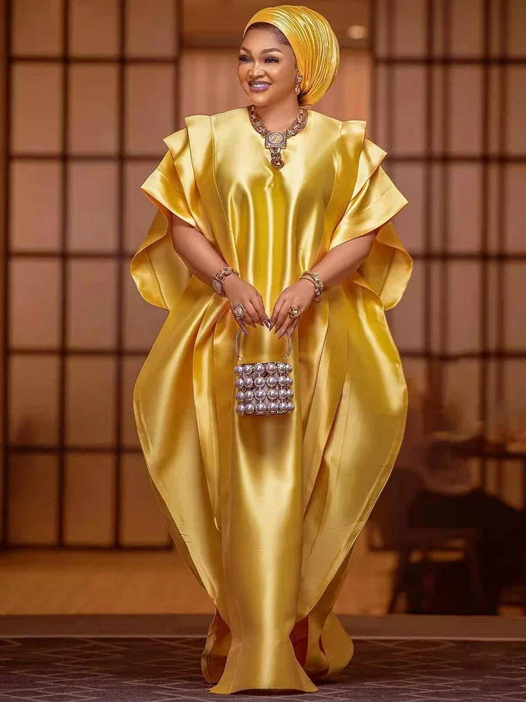 Traditional African clothing featuring exquisite details and rich fabrics for a luxurious feel.