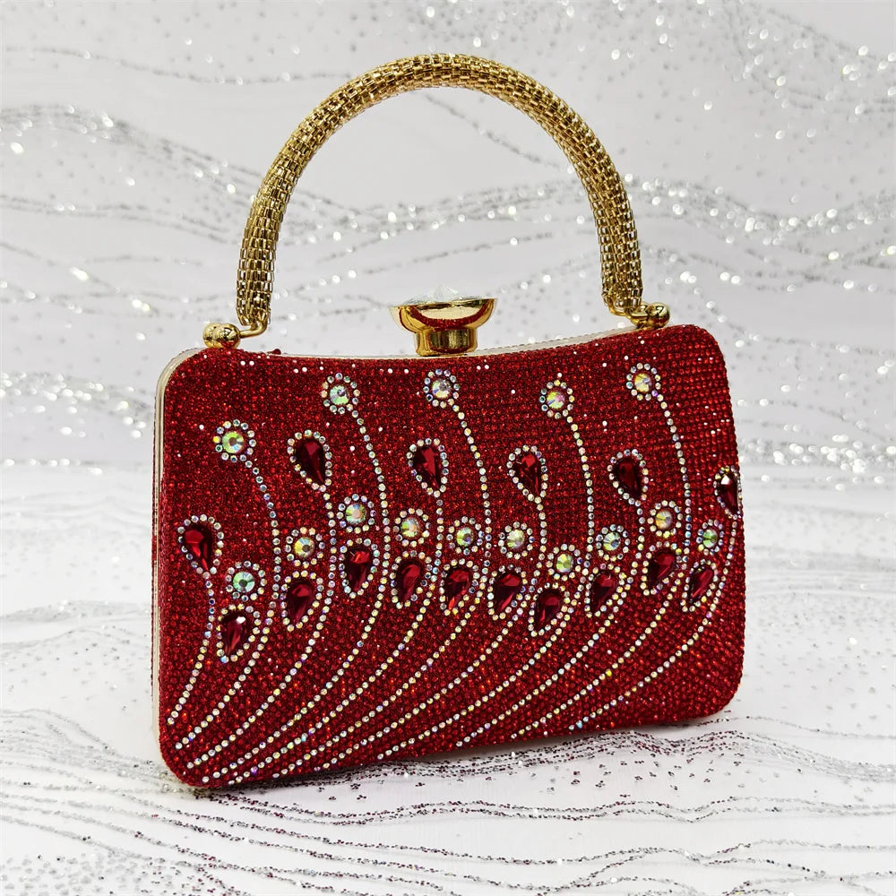 Close-up of premium artificial leather used in elegant women's pumps with bling detailing.