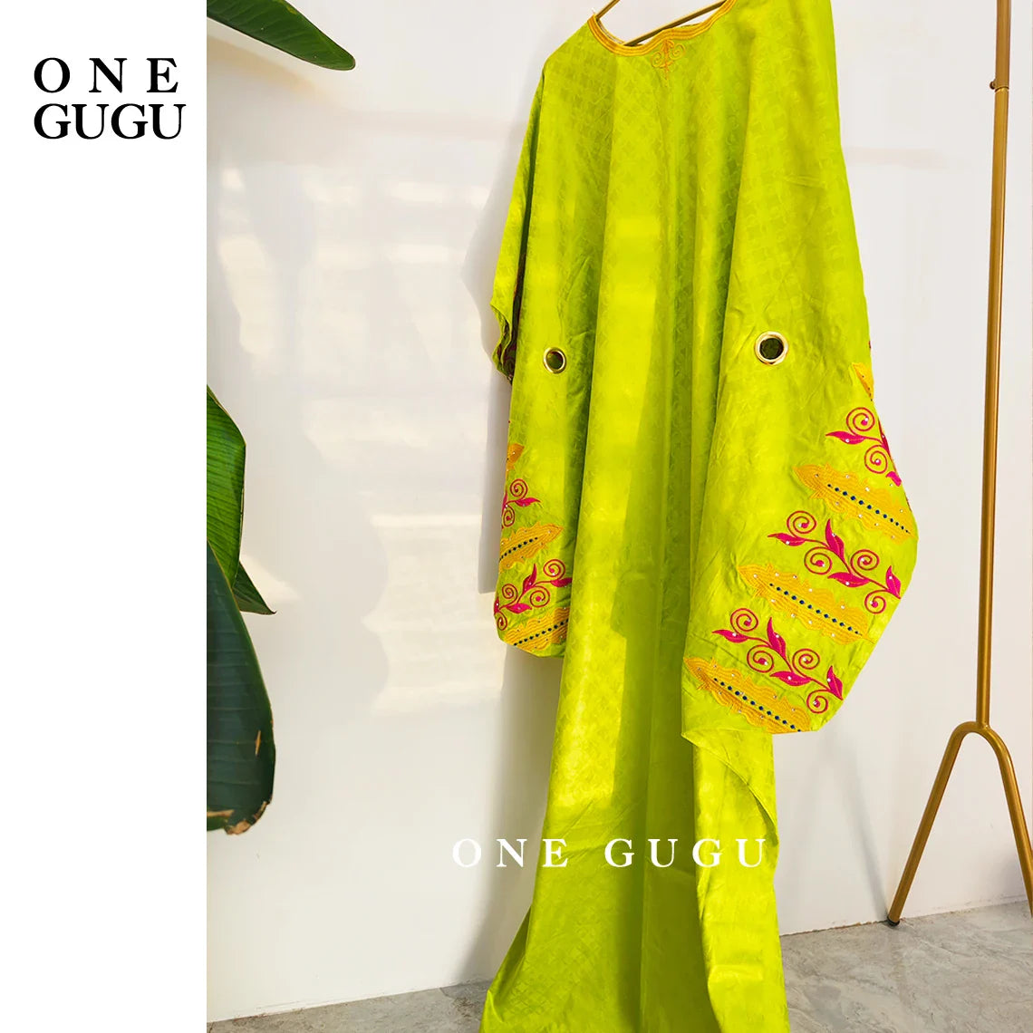 Full body shot of a woman wearing a stunning Royal Blue Nigerian Wedding Party Dress made from high-quality cotton and polyester.